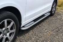 Audi Q5 2017-2025 Pedane Laterali Tayga V2 (2 pz, Alluminio) foto 4