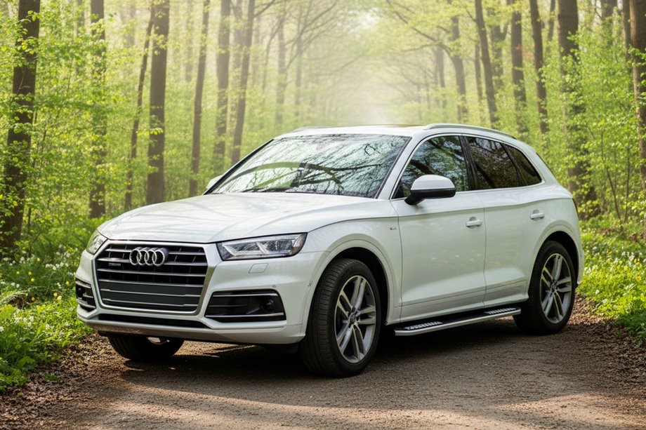 Audi Q5 2017-2025 Pedane Laterali Tayga V2 (2 pz, Alluminio) Image