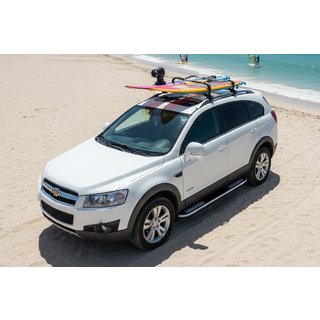 Pedane Laterali Tayga V2 (2 pz, Alluminio) Chevrolet Captiva 2006-2019 foto 1