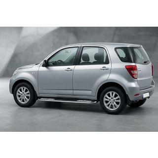 Pedane Laterali Tayga V2 (2 pz, Alluminio) Daihatsu Terios 2006-2017 foto 1