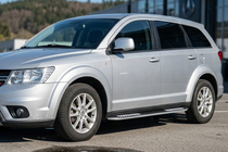 Fiat Freemont 2011-2016 Pedane Laterali Tayga V2 (2 pz, Alluminio) foto 1
