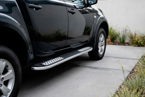 Fiat Fullback 2016- Pedane Laterali Tayga V2 (2 pz, Alluminio) foto 1