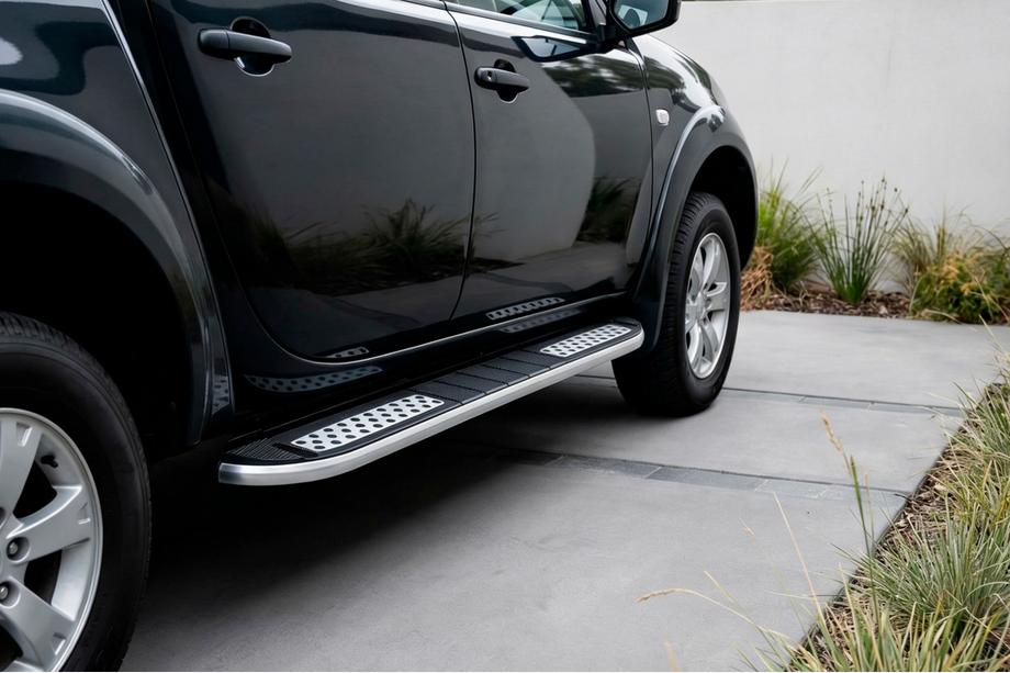 Fiat Fullback 2016- Pedane Laterali Tayga V2 (2 pz, Alluminio) Image
