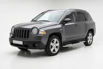 Jeep Compass 2006-2016 Pedane Laterali Tayga V2 (2 pz, Alluminio) foto 1