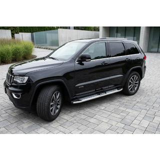Pedane Laterali Tayga V2 (2 pz, Alluminio) Jeep Grand Cherokee WK2 2010-2021 foto 1