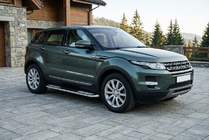 Range Rover Evoque 2012-2018 Pedane Laterali Tayga V2 (2 pz, Alluminio) foto 1