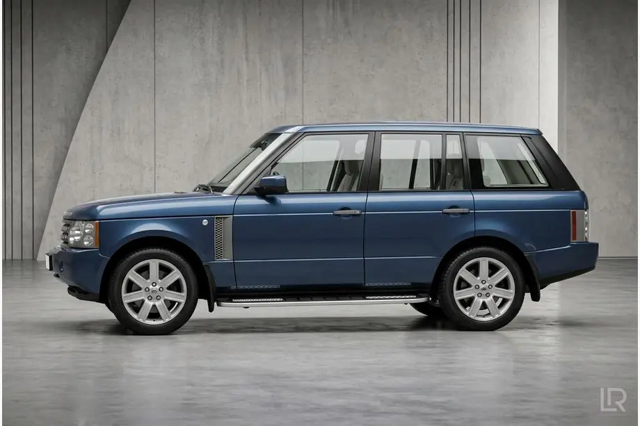 Range Rover III L322 2002-2012 Pedane Laterali Tayga V2 (2 pz, Alluminio) Image