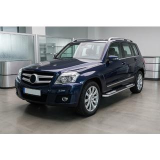 Pedane Laterali Tayga V2 (2 pz, Alluminio) Mercedes GLK class X204 2008-2015 foto 1