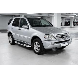 Pedane Laterali Tayga V2 (2 pz, Alluminio) Mercedes ML W163 1997-2005 foto 1