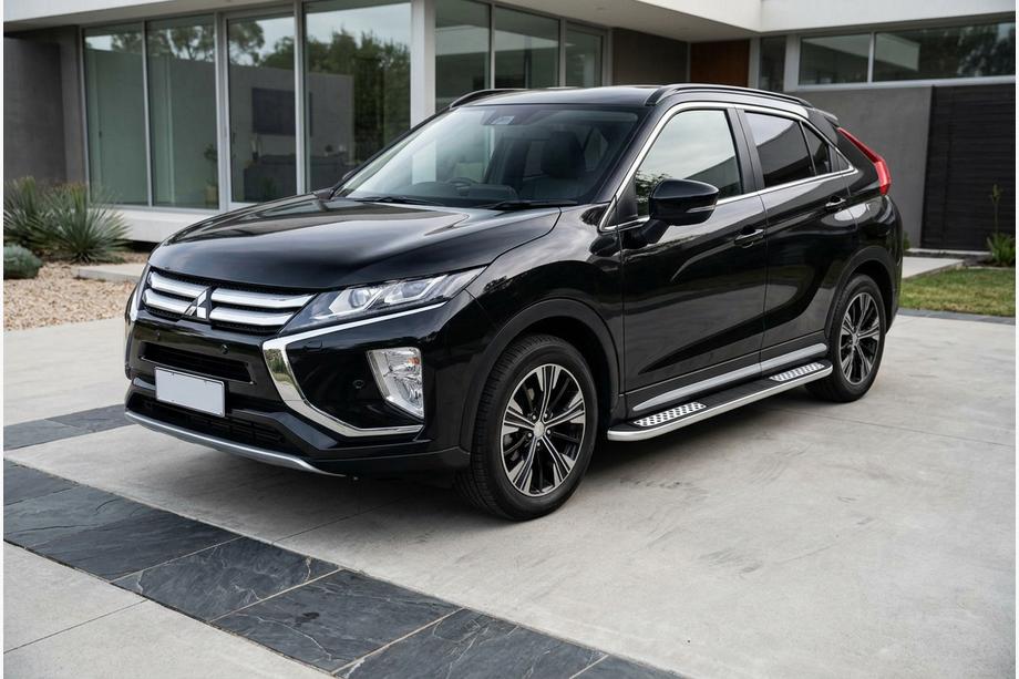 Mitsubishi Eclipse Cross 2017- Pedane Laterali Tayga V2 (2 pz, Alluminio) Image