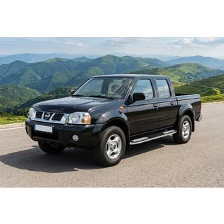 Pedane Laterali Tayga V2 (2 pz, Alluminio) Nissan NP300 1999-2015 foto 1
