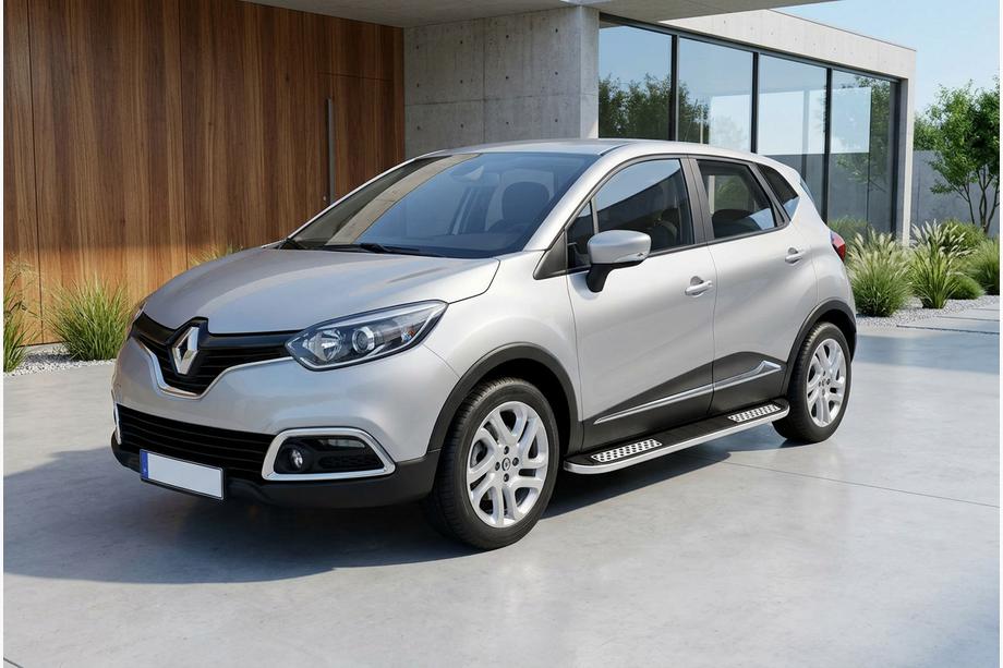 Renault Captur 2013-2019 Pedane Laterali Tayga V2 (2 pz, Alluminio) Foto 1
