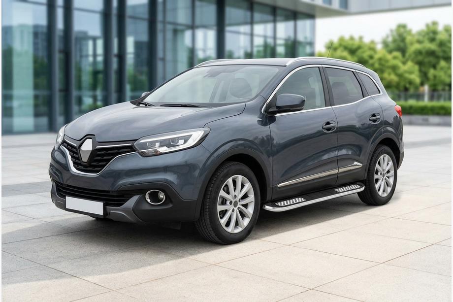 Renault Kadjar 2015-2022 Pedane Laterali Tayga V2 (2 pz, Alluminio) Image