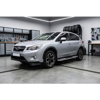 Pedane Laterali Tayga V2 (2 pz, Alluminio) Subaru XV 2011-2017 foto 1