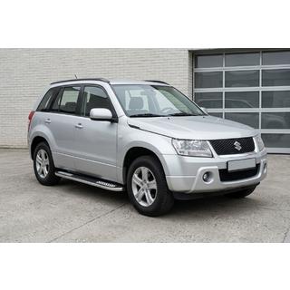 Pedane Laterali Tayga V2 (2 pz, Alluminio) Suzuki Grand Vitara 2005-2017 foto 1