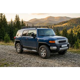Pedane Laterali Tayga V2 (2 pz, Alluminio) Toyota FJ Cruiser 2006-2022 foto 1