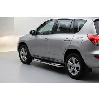 Pedane Laterali Tayga V2 (2 pz, Alluminio) Toyota Rav 4 2006-2013 foto 1