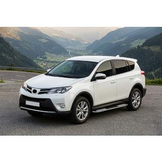 Pedane Laterali Tayga V2 (2 pz, Alluminio) Toyota Rav 4 2013-2018 foto 1