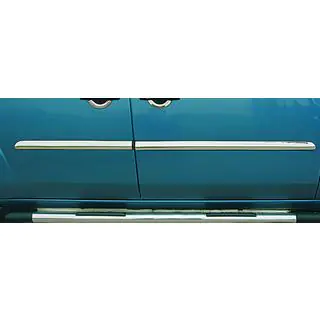 Modanature porta acciaio inox (4 pz) Fiat Doblo I 2001-2005 foto 1