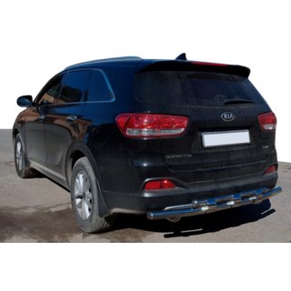 Barra Posteriore AK015 (Acciaio Inox) Kia Sorento II XM 2009-2014 foto 1