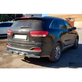 Barra Posteriore AK015 (Acciaio Inox) Kia Sorento II XM 2009-2014 foto 2