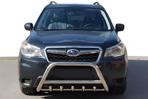 Subaru Forester 2013-2018 Paraurti Anteriore WT003 (Acciaio Inox) foto 3