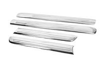 Fiat Doblo I 2005-2010 Modanature Porta Modello Largo (4 pz, Acciaio Inox) Carmos - Acciaio Inox Turco foto 6