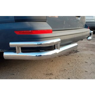Angolari posteriori AK003-Double (2 pz, acciaio inox) Volkswagen T6 2015-2024 foto 1