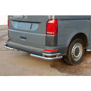 Angolari posteriori AK003-Double (2 pz, acciaio inox) Volkswagen T6 2015-2024 foto 2