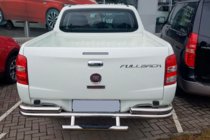 Fiat Fullback 2016- Protezione Posteriore AK-Special (Acciaio Inox) foto 5