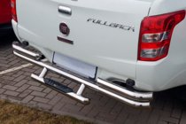 Fiat Fullback 2016- Protezione Posteriore AK-Special (Acciaio Inox) foto 1
