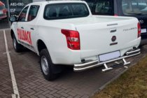 Fiat Fullback 2016- Protezione Posteriore AK-Special (Acciaio Inox) foto 2