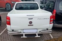 Fiat Fullback 2016- Protezione Posteriore AK-Special (Acciaio Inox) foto 3