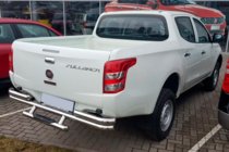 Fiat Fullback 2016- Protezione Posteriore AK-Special (Acciaio Inox) foto 4