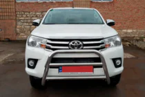 Toyota Hilux 2015- Parabulloni WT007 (Acciaio Inox) foto 4
