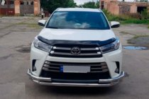 Toyota Highlander 2013-2019 Protezione Anteriore ST-Special Acciaio Inox foto 6