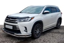 Toyota Highlander 2013-2019 Protezione Anteriore ST-Special Acciaio Inox foto 1
