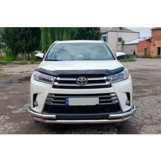 Protezione Anteriore ST-Special Acciaio Inox Toyota Highlander 2013-2019 foto 3