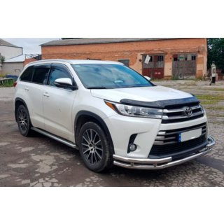 Protezione Anteriore ST-Special Acciaio Inox Toyota Highlander 2013-2019 foto 4