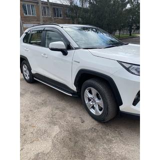 Pedane Laterali OEM V1A (2 pz, Alluminio) Toyota Rav 4 2019–2025 foto 4
