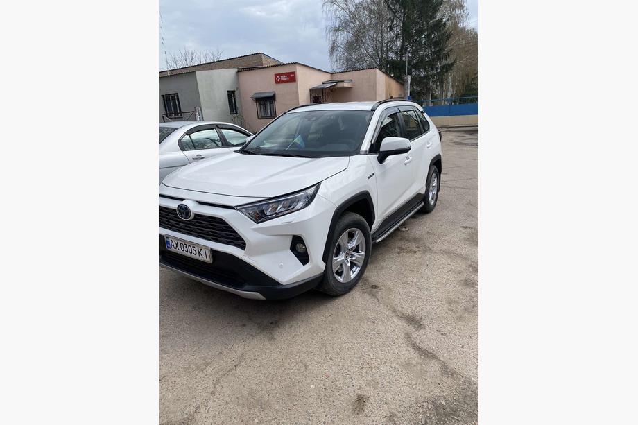 Toyota Rav 4 2019–2025 Pedane Laterali OEM V1A (2 pz, Alluminio) Foto 2