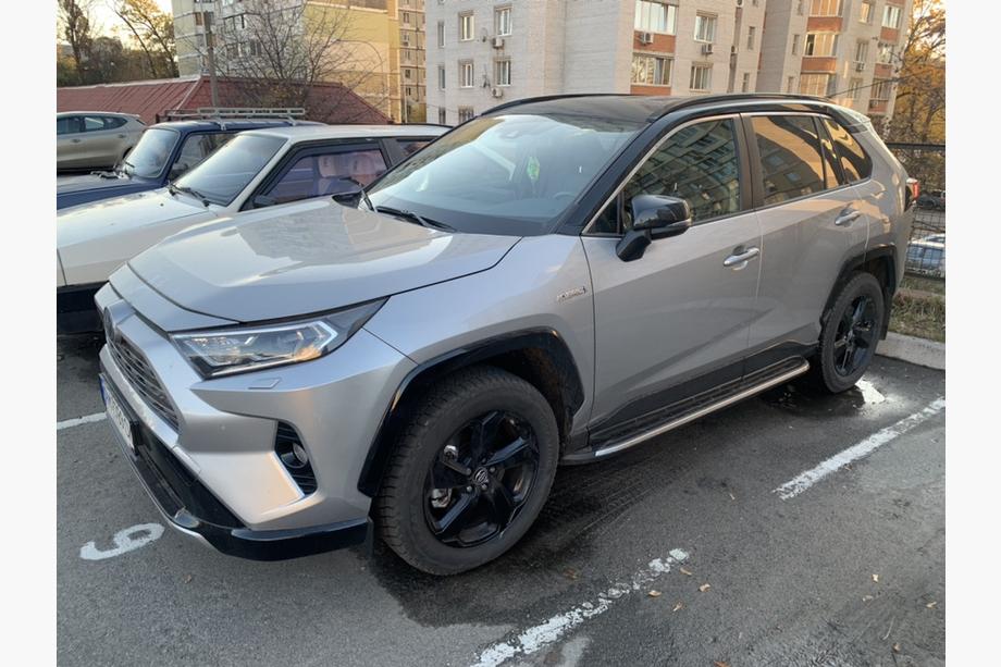 Toyota Rav 4 2019–2025 Pedane Laterali OEM V1A (2 pz, Alluminio) Foto 6
