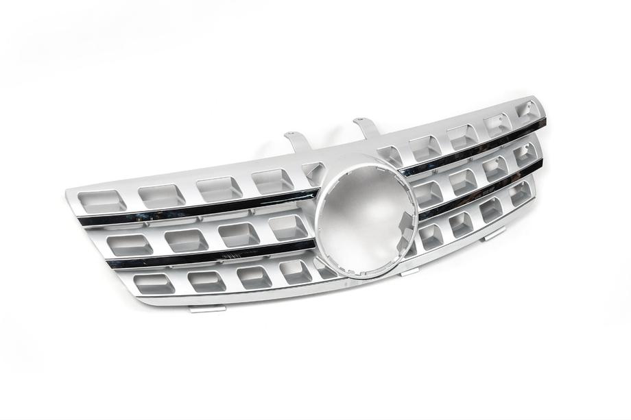 Mercedes ML W164 2005-2011 Griglia Anteriore (OEM) 2005-2008, Grigio Foto 5