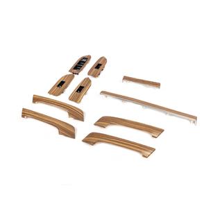 Set inserti effetto legno (chiaro) Toyota Land Cruiser Prado 150 2009-2023 foto 2