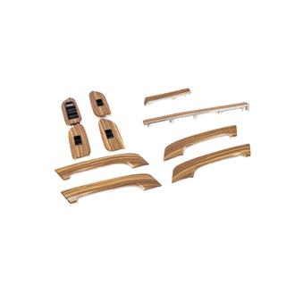 Set inserti effetto legno (chiaro) Toyota Land Cruiser Prado 150 2009-2023 foto 3