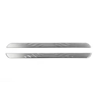 Battitacco interni OmsaLine (2 pz, acciaio inox) Renault Megane IV 2016-2025 foto 4
