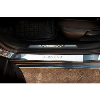 Battitacco interni OmsaLine (2 pz, acciaio inox) Renault Megane IV 2016-2025 foto 3