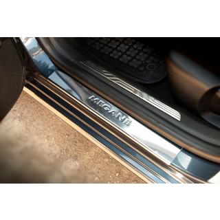Battitacco interni OmsaLine (2 pz, acciaio inox) Renault Megane IV 2016-2025 foto 2