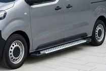 Opel Vivaro 2019- Pedane laterali Allmond Grey (2 pz, alluminio) foto 1