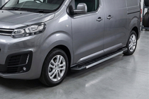 Opel Vivaro 2019- Pedane Laterali RedLine V1 (2 pz, Alluminio) foto 1
